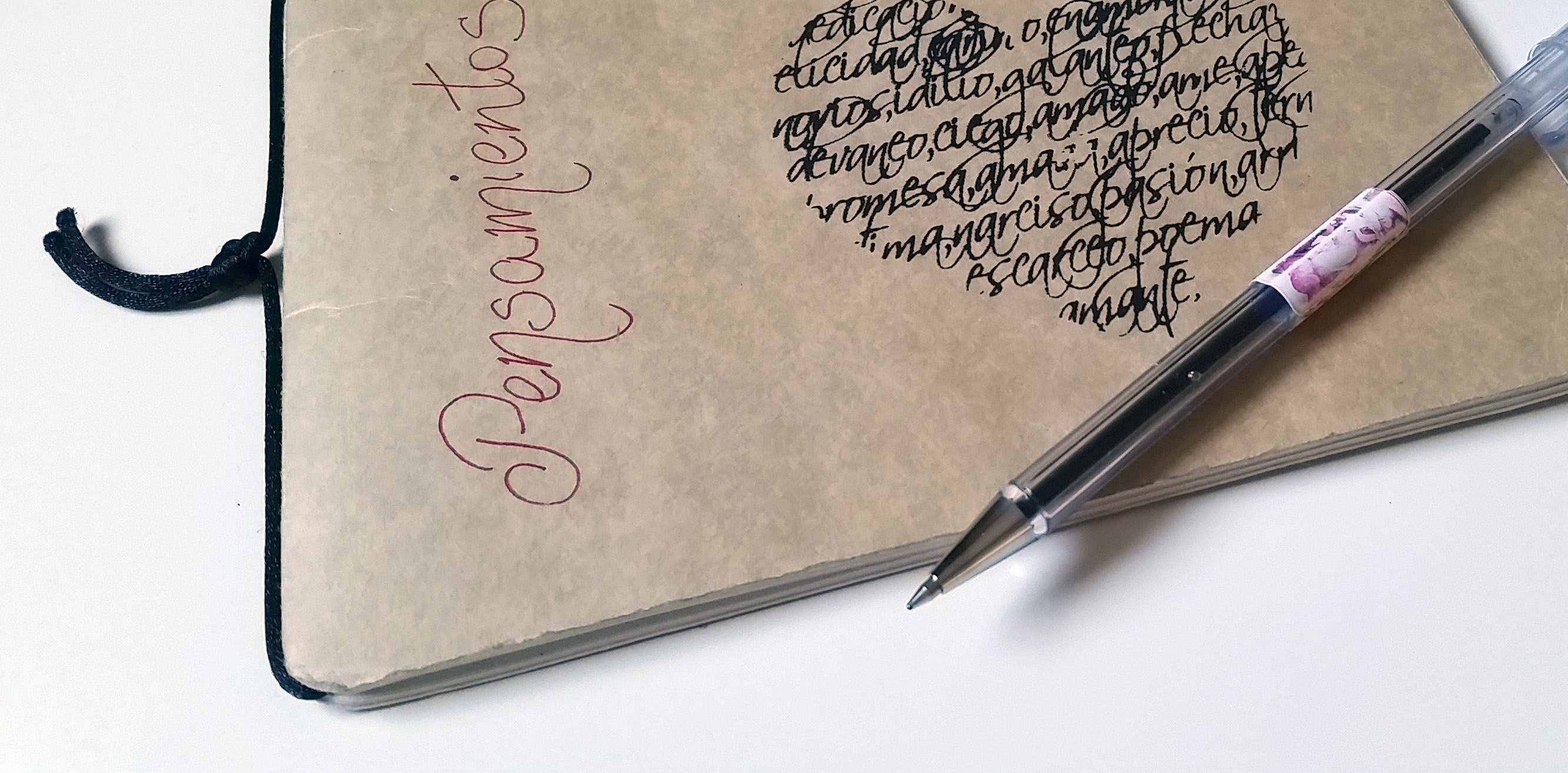 cuaderno de pensamientos