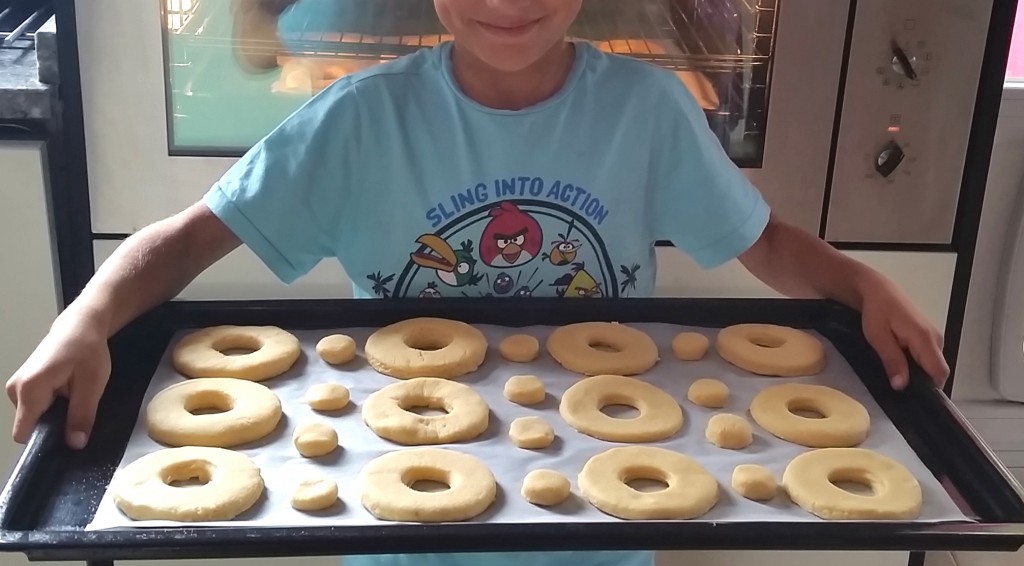bandeja de donuts sin gluten ni lactosa
